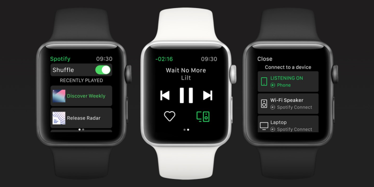 ספוטיפיי משיקה אפליקציה ייעודית ל-Apple Watch
